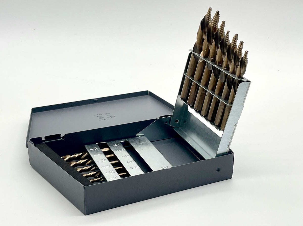 Stiletto Left Handed Cobalt Drill Bits