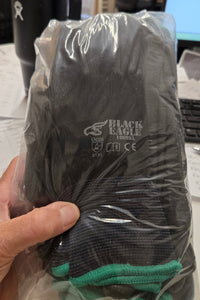 Load image into Gallery viewer, Black Eagle® Black Polyurethane GLOVES DOZEN PACK - P/N 1669 SIZE - XL
