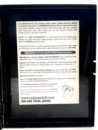 Load image into Gallery viewer, Rodman Silver Bullet Multipurpose Drill Bit Set 18pc 1/8&quot; - 1&quot;
