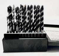 Load image into Gallery viewer, Rodman Silver Bullet Multipurpose Drill Bits - 18pc set 1/8&quot; - 1&quot;
