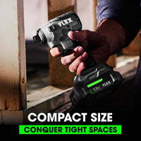 Load image into Gallery viewer, FLEX 24V Brushless 4-Tool Kit FXM401-2A - RECIP SAW, 1/2" DRILL, IMP DRVR, LITE
