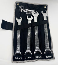 Load image into Gallery viewer, RODMAN 4pc MM JUMBO RATCHET WRENCH
