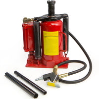 Load image into Gallery viewer, 20 Ton Air Hydraulic Pneumatic Quick Lift Bottle Jack

