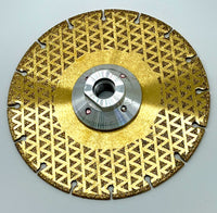 Load image into Gallery viewer, Goldfinger Diamond Blade - 4 1/2&quot; w/ 5/8&quot;-11 Hub
