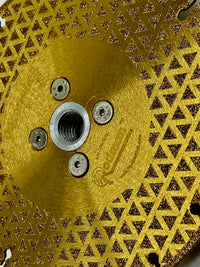 Load image into Gallery viewer, Goldfinger Diamond Blade - 4 1/2&quot; w/ 5/8&quot;-11 Hub
