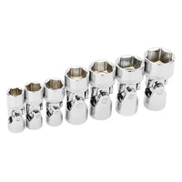 Load image into Gallery viewer, INGERSOLL RAND 7 Piece 6 Pt SAE Universal Joint Socket Set
