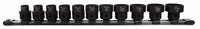 Load image into Gallery viewer, ASTRO NANO SHALLOW IMPACT SOCKET SET 11PC 1/2" DRIVE SAE 3/8" - 1"
