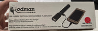 Load image into Gallery viewer, RODMAN 800 Lumen Tactical Flashlight | Rechargeable Power Bank | Aircraft Alu
