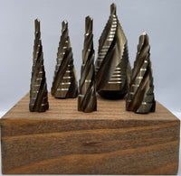 Load image into Gallery viewer, Reaper 4 Flute Cobalt Step Bits Quick Connect &amp; 3/8&quot; Shanks
