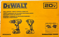 Load image into Gallery viewer, DEWALT 20V MAX Cordless Drill/Impact 2 Tool Combo Kit with (2) 20V 1.3Ah Batteries, Charger, and Bag
