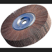 Load image into Gallery viewer, 1&quot;, 1-1/2&quot;, 2&quot;, 2-1/2&quot; &amp; 3&quot; (x 1&quot; x 1/4&quot;) 40 to 120 Grit and 6&quot; x 2&quot; x 1&quot; 60 Grit Unmounted Aluminum Oxide Flap Wheels
