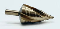 Load image into Gallery viewer, Reaper 4 Flute Cobalt Step Bits Quick Connect &amp; 3/8&quot; Shanks
