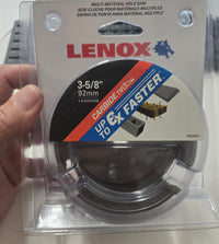 Load image into Gallery viewer, LENOX TOOLS CARBIDE TIPPED MULTI-PURPOSE HOLE SAWS 2 1/4", 2 9/16", 3 5/8", 4", 4 1/4", 4 5/8"
