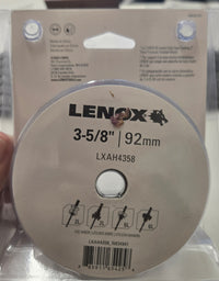 Load image into Gallery viewer, LENOX TOOLS CARBIDE TIPPED MULTI-PURPOSE HOLE SAWS 2 1/4", 2 9/16", 3 5/8", 4", 4 1/4", 4 5/8"
