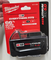Load image into Gallery viewer, MILWAUKEE M18™ REDLITHIUM™ XC5.0 Extended Capacity Battery Pack
