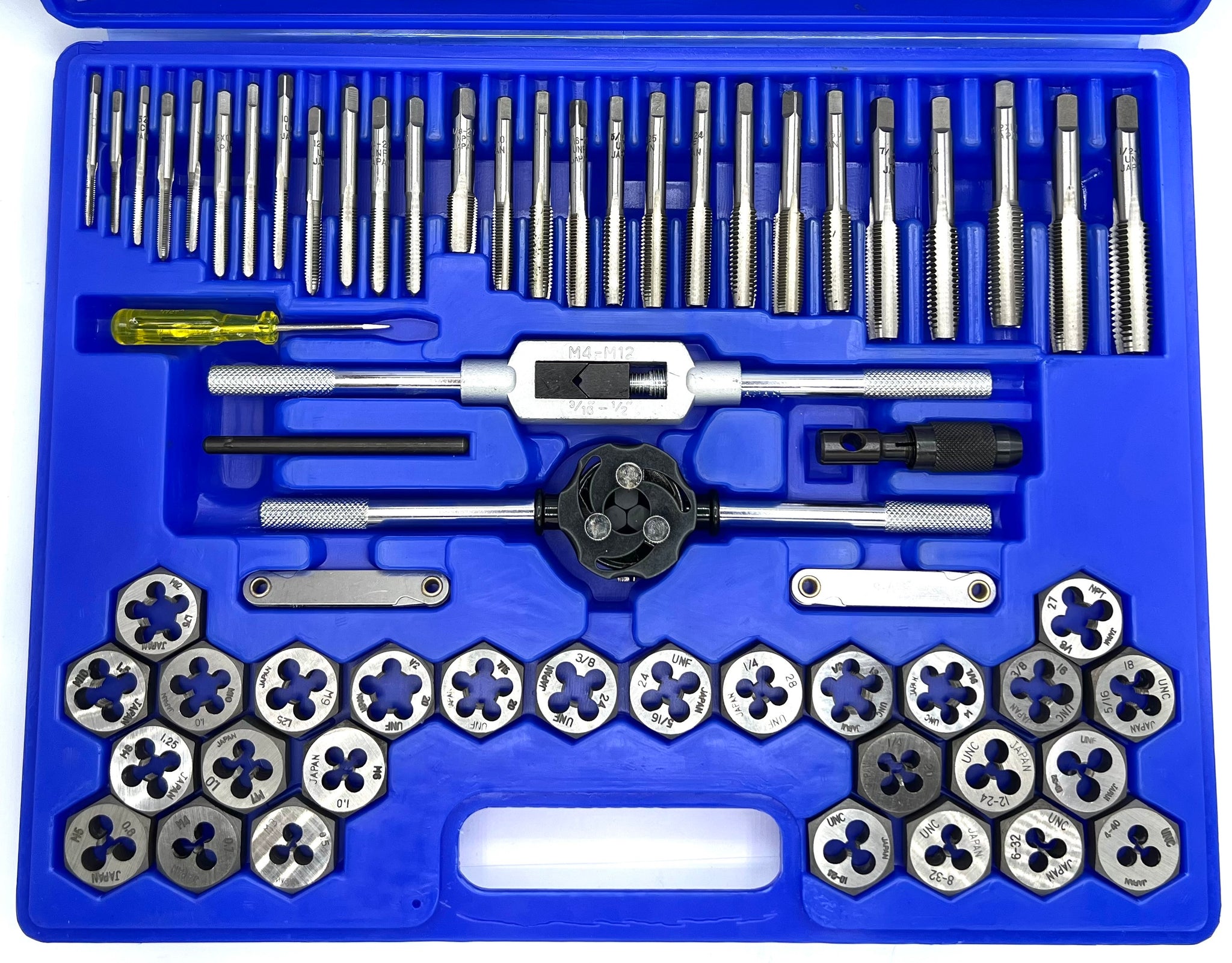 Rodman 60 Piece SAE & Metric Combination Tap & Die Set | Rodman Tools