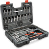 Crescent 142 Piece 1/4", 3/8" & 1/2" Drive 6 & 12 Point Standard & Deep SAE/Metric Mechanics Tool Set - CTK142C