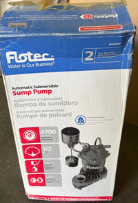 Load image into Gallery viewer, FLOTEC FPC15050 1/2 HP 4700GPH SUBMERSIBLE SUMP PUMP NEW SEALED BOX
