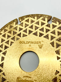 Load image into Gallery viewer, Goldfinger Diamond Blade - 4 1/2&quot;
