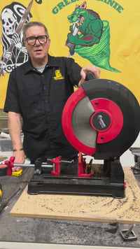 Load and play video in Gallery viewer, Rodman 14&quot; Slow Cut Metal Chop Saw
