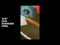 Load and play video in Gallery viewer, GREEN MEANIE DIAMOND CUT ALL BLADE - 3", 4 1/2" 14"
