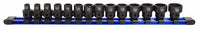 Load image into Gallery viewer, Astro Tools 78319 19pc 3/8in Nano Impact Socket Set 6-24mm No Skip
