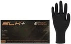 Load image into Gallery viewer, ELITE Black Nitrile Gloves Diamond Grip 6Mil POWDER / Latex Free 100 PAIR LG
