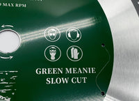 Load image into Gallery viewer, Green Meanie Slow Cut Steel Cutting Blades
