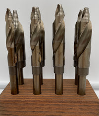 Load image into Gallery viewer, STILETTO SILVER &amp; DEMING COBALT STEP TIP DRILL BIT - 8pc SET 9/16&quot; - 1&quot;

