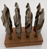Load image into Gallery viewer, STILETTO SILVER &amp; DEMING COBALT STEP TIP DRILL BIT - 8pc SET 9/16&quot; - 1&quot;
