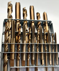 Load image into Gallery viewer, Cobalt Tap and Drill Set 18 Piece, Metric
