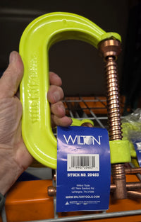 Load image into Gallery viewer, WILTON Spark-Duty 400CS High-Visibility C-Clamp 4" 20483

