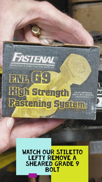 Load and play video in Gallery viewer, Stiletto Left Handed Cobalt Drill Bits
