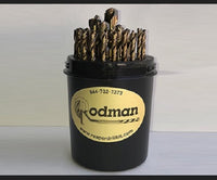 Load image into Gallery viewer, RODMAN REAPER 29 PIECE JOBBER SET 1/16&quot; - 1/2&quot; x 64ths Plus 13 PC SET!!
