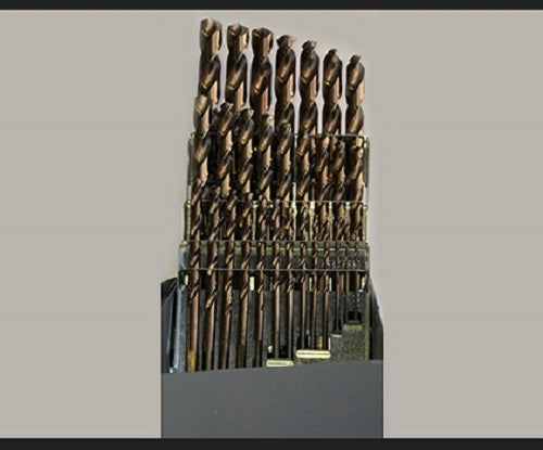 29-PC. Cobalt Alloy Steel Drill Bit Set