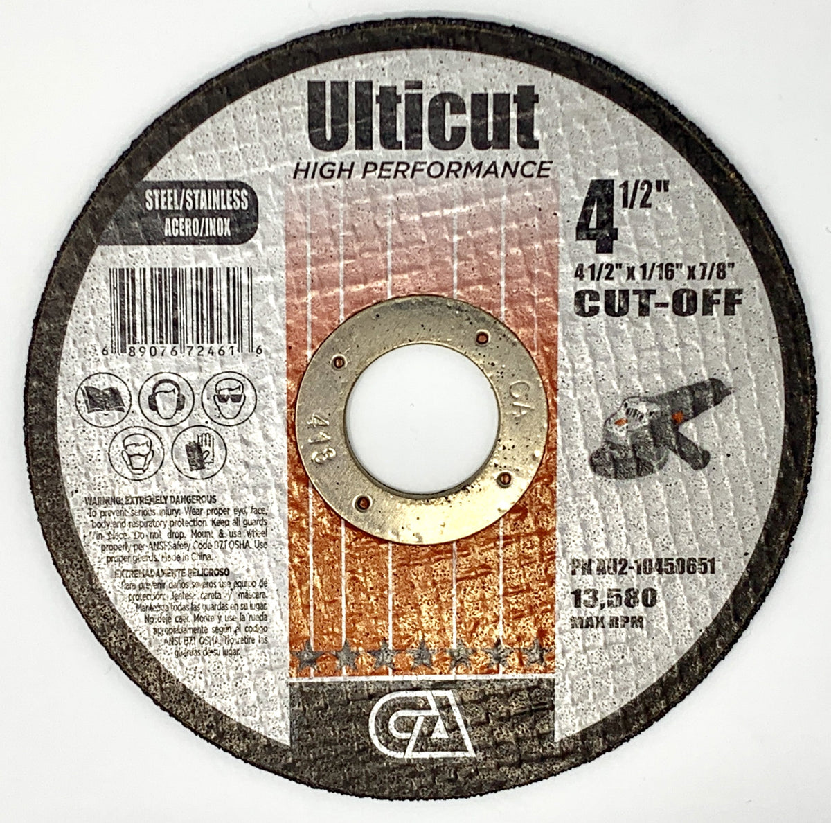 4" x .045" x 5/8" Type 1 Thin Cut-Off Wheels (Pack of 50)