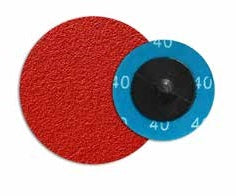 3" 60 Grit Surface Conditioning Ceramic Quick Change Sanding Discs (Pack of 25)