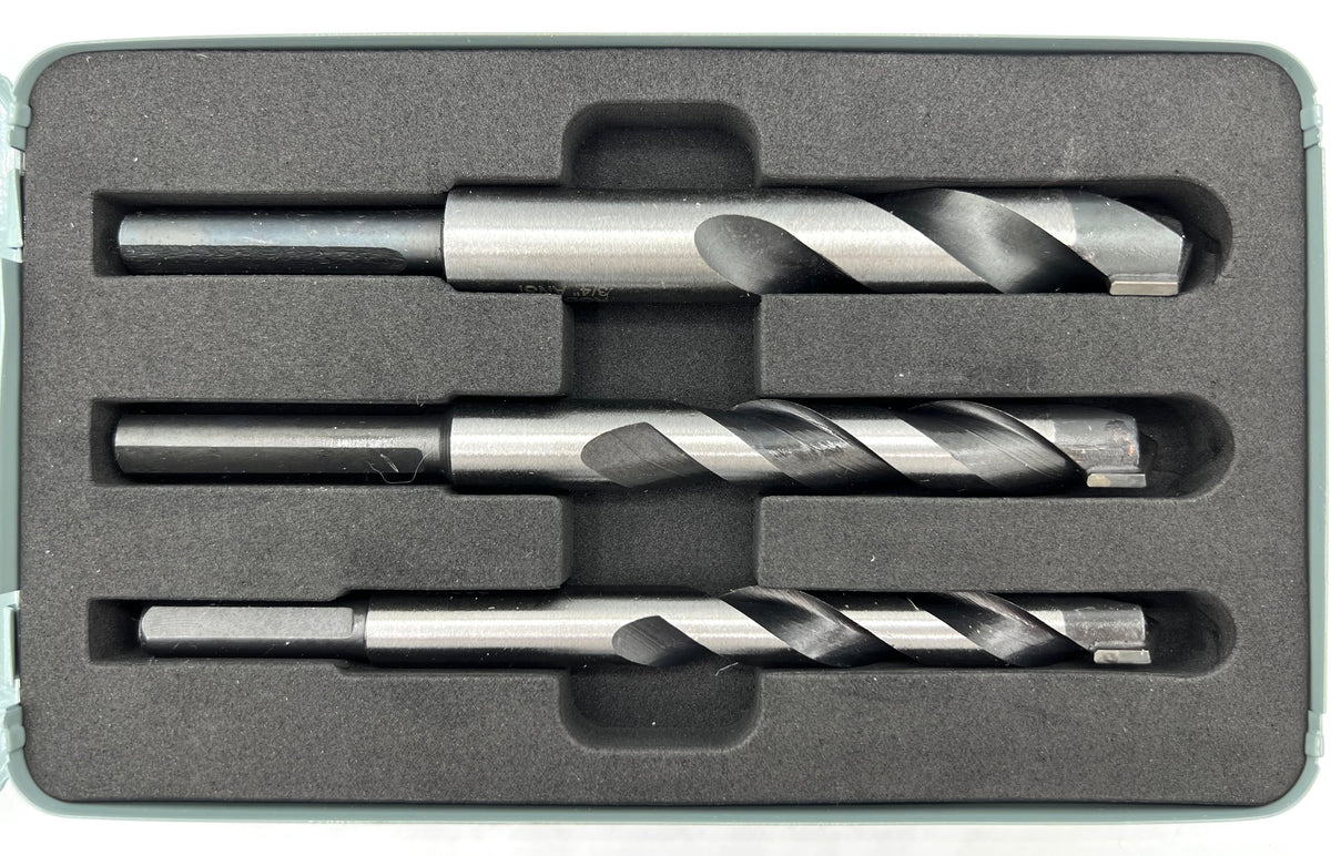 3PC Step Bit Set Titanium Nitride Coating UNI Bit Reamer Drill Bit Set New 351392030772 2 3PC Step Bit Set Titanium Nitride Coating UNI Bit Reamer Drill Bit Set New 351392030772 2