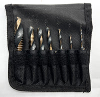 Load image into Gallery viewer, REAPER SUPER PREMIUM COBALT 7 PIECE COARSE SAE COMBO DRILL &amp; TAP SET
