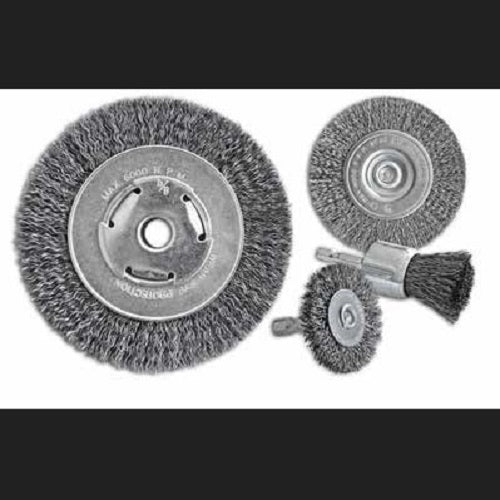JUNLIXN 30 Pcs Wire Brush Wheel, 1/8 Shank Coarse Pakistan