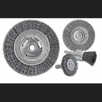 1 1/2" x 1/4" shank .008" Carbon Steel Crimped Wire Wheel