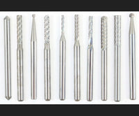 Load image into Gallery viewer, Reaper Carbide Burrs 10 Piece Set Double Cut 1/8&quot; Shank
