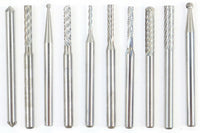 Load image into Gallery viewer, Reaper Carbide Burrs 10 Piece Set Double Cut 1/8&quot; Shank
