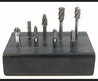 Load image into Gallery viewer, Reaper Carbide Burrs 8 Piece 1/4&quot; Shank Aluminum Cutting Set
