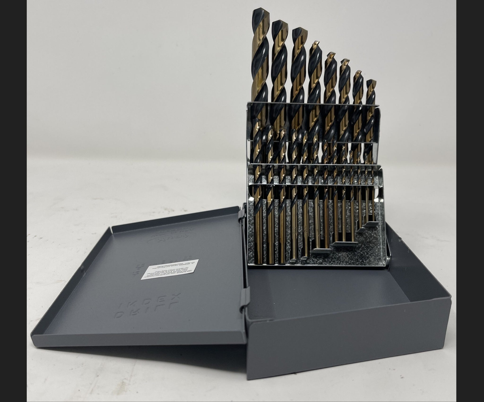 Drill America #55 Cobalt Jobber Length Drill Bit - Heavy Duty Split Point For Hard Metals (USA Made)
